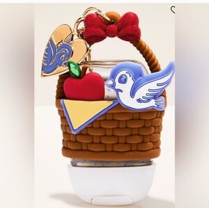 Nwt DISNEY Cute Bird Basket Hand Sanitizer Holder